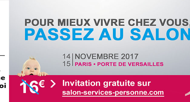 Le Réseau Particulier Emploi s’installe au Salon des services à la personne et de l’emploi à domicile !