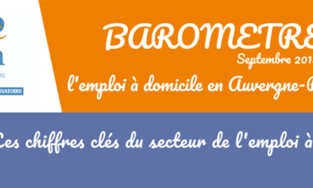 Baromètre n°26 : L’emploi à domicile en Auvergne-Rhône-Alpes