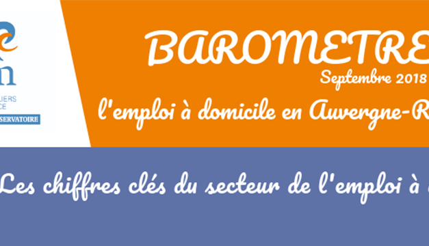 Baromètre n°26 : L’emploi à domicile en Auvergne-Rhône-Alpes