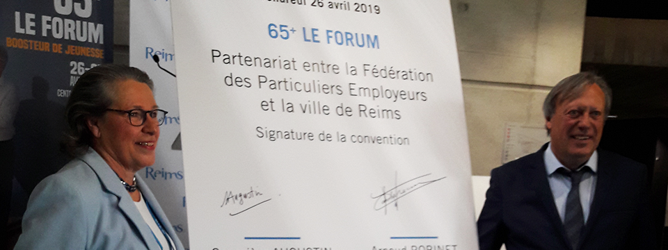Signature d’une convention avec la Ville de Reims