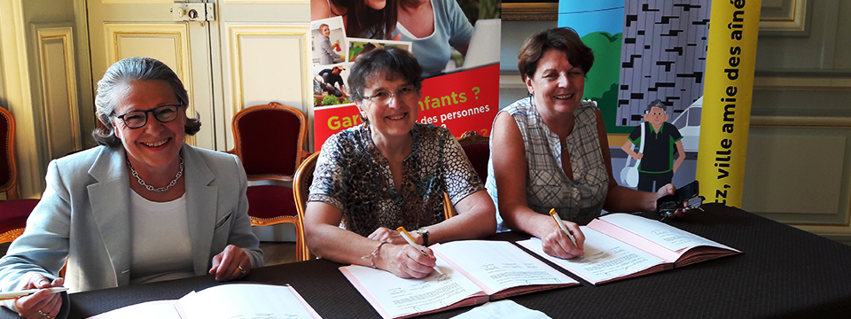 Signature d’une convention avec le CCAS et la ville de Metz